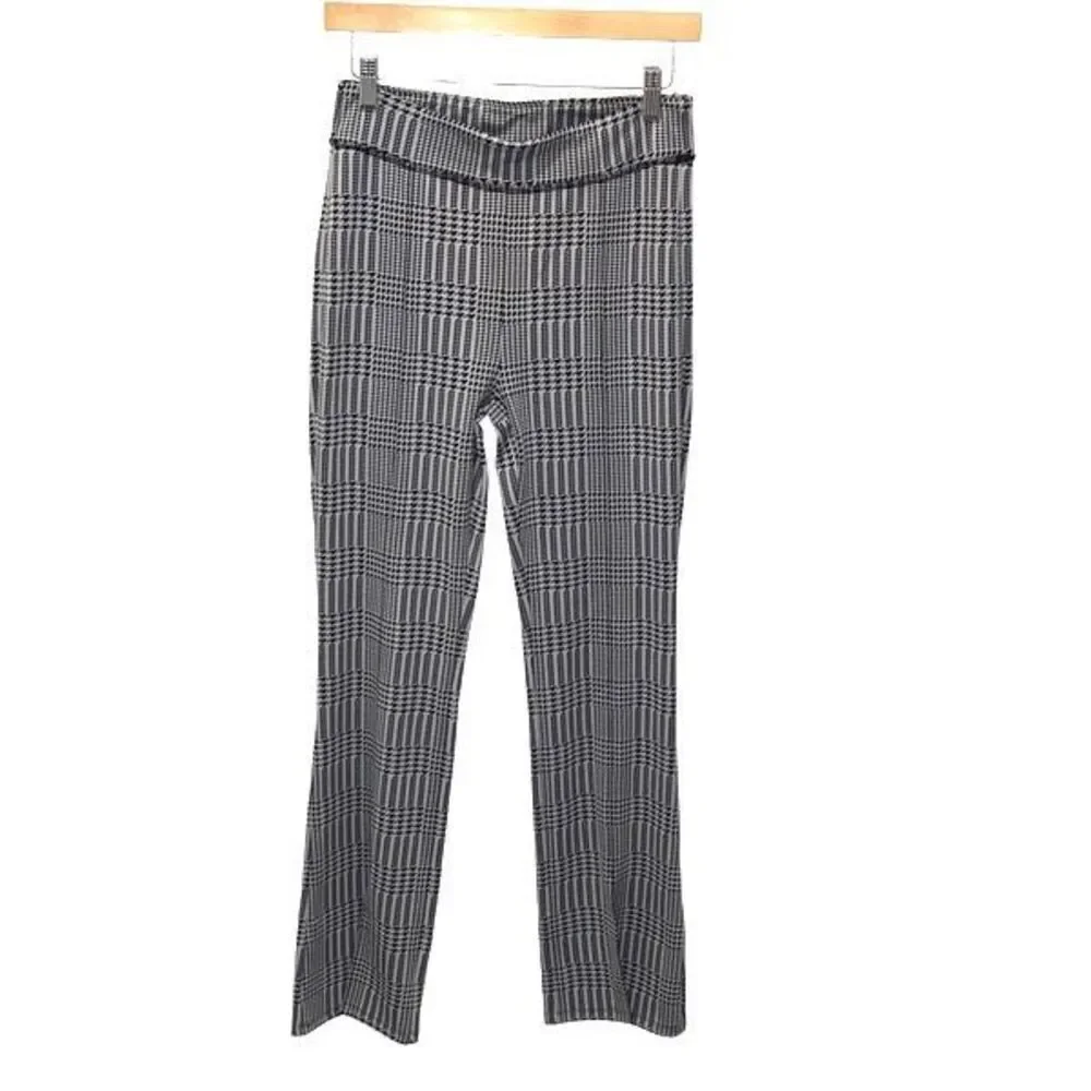 Alo Yoga Jacquard High-Waist Glenplaid Flutter‎ Legging Size Large Black
